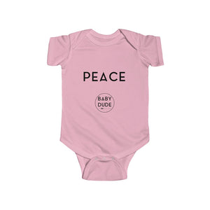 PEACE - Infant Fine Jersey Bodysuit