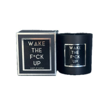 Load image into Gallery viewer, WAKE THE F*CK UP Candle - Scent of Motion