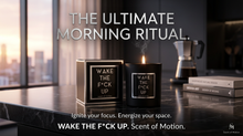 Load image into Gallery viewer, WAKE THE F*CK UP Candle - Scent of Motion