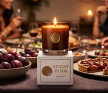 Load image into Gallery viewer, Sticky Plum- Candle 9 oz